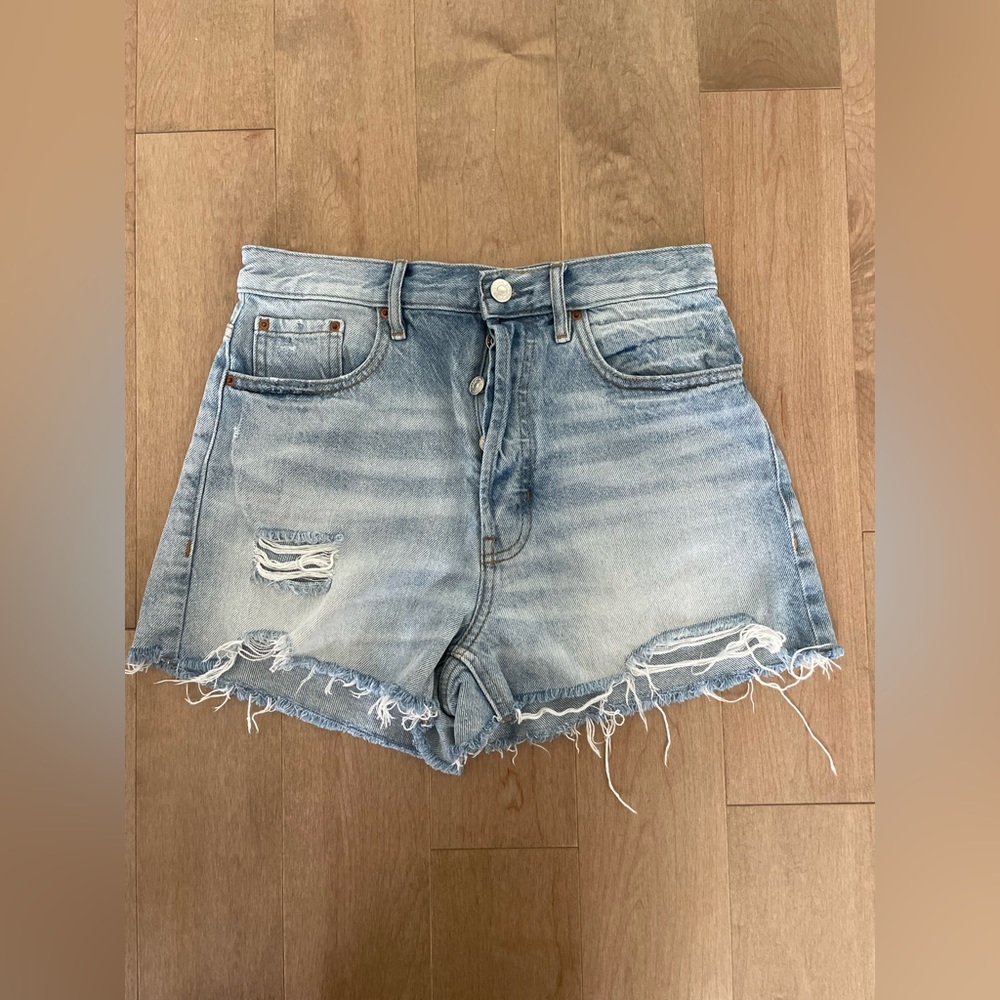 Pacsun ripped denim shorts